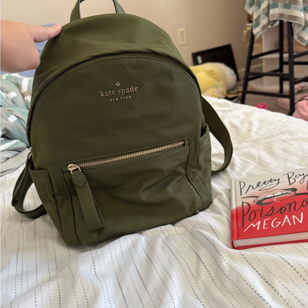 Kate Spade Forest Green Backpack